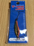 Ｔ-one JIG  7g  シルバー/チャートバック/オレンジベリー アシストフック付き