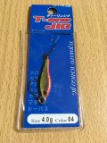 Ｔ-one JIG  4g  シルバー/チャートバック/オレンジベリー アシストフック付き