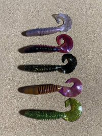 プロダクトワーム　ザ・グラブ　4-1/2インチ　8本　全カラー